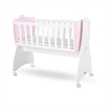 Baby Cot-Swing FIRST DREAMS white+orchid pink